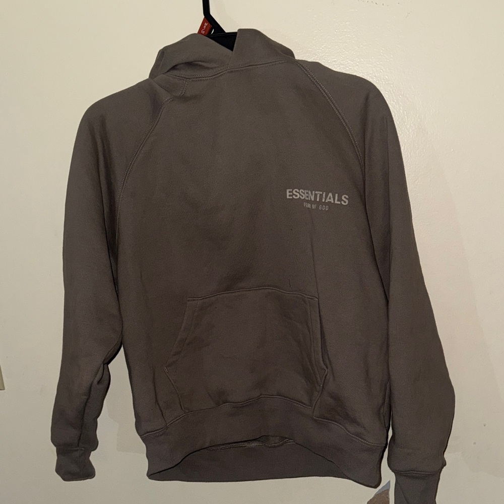 Essentials Stone gray Hoodie